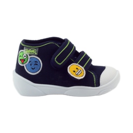 Slippers boys sneakers Befado turnips navy blue