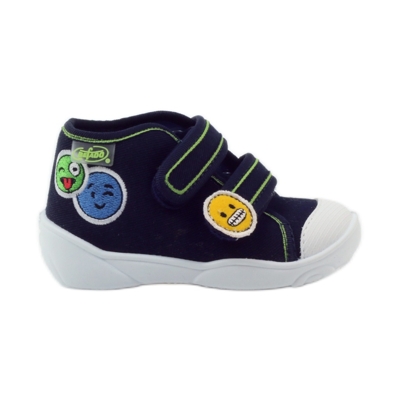 Slippers boys sneakers Befado turnips navy blue