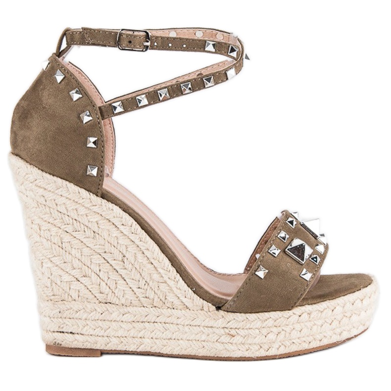 Bestelle Rock espadrilles sandals green