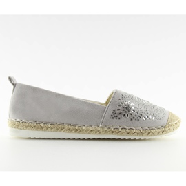 Gray 5599-1 Gray Espadrilles grey