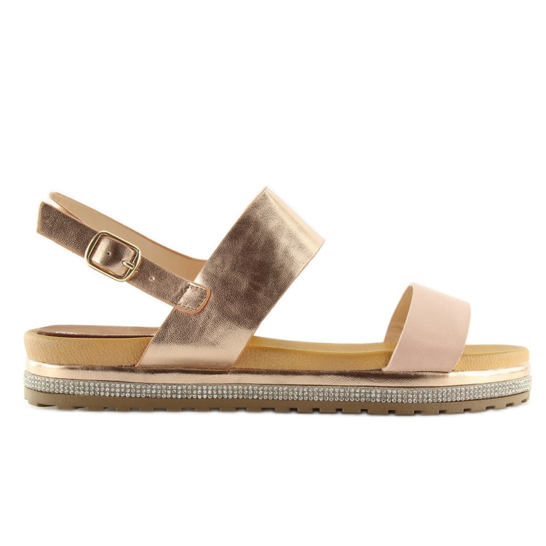 Pink women's sandals SL88P Pink