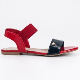 American Club Red american sandals American Club Red american sandals