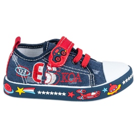 American Club Children's space sneakers blue American Club Children's space sneakers blue