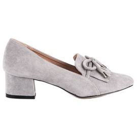 Loafers on the post grey