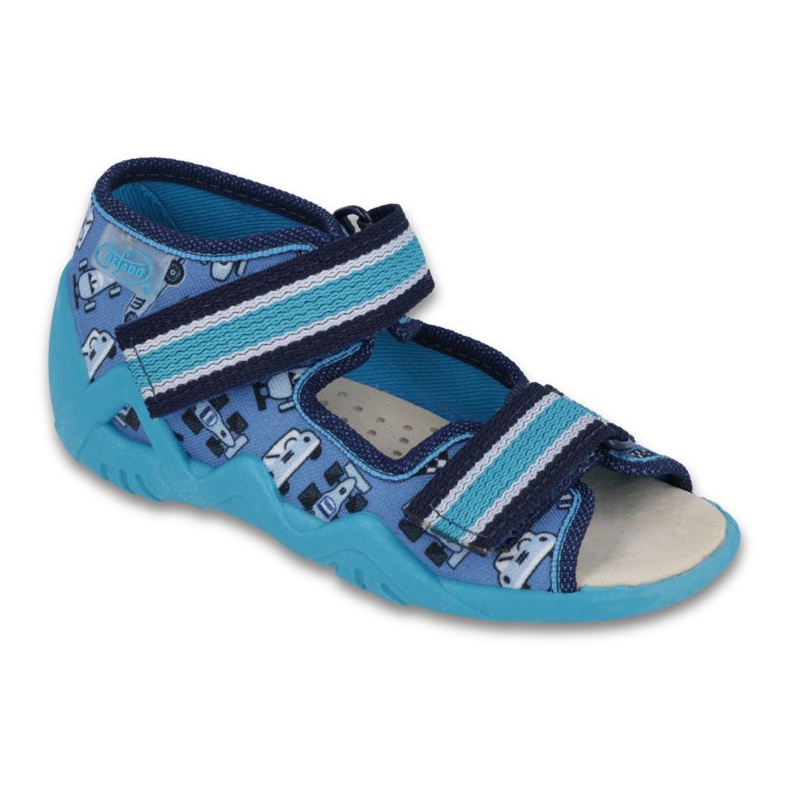 Befado yellow children's shoes 250P071 blue