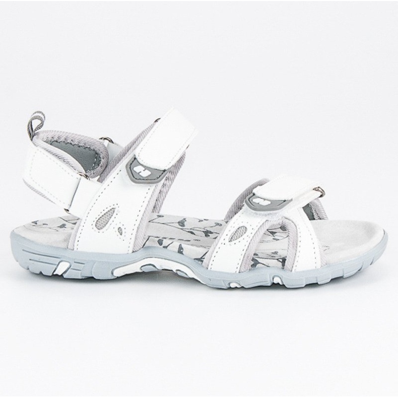 Hasby Comfortable Velcro sandals white