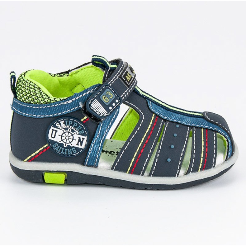 American Club American sandals blue