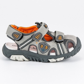 American Club Sandals for american boy grey