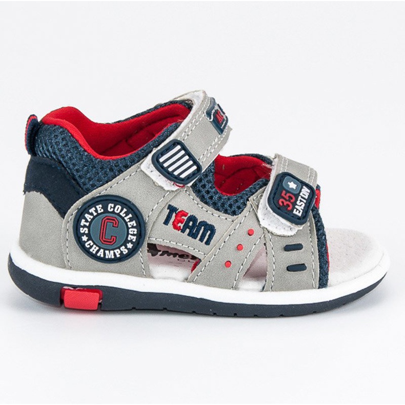 American Club Gray sandals for a boy grey