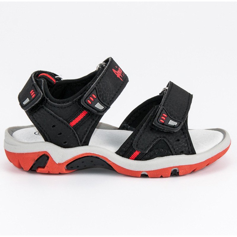 American Club Black American Sandals American Club Black American Sandals