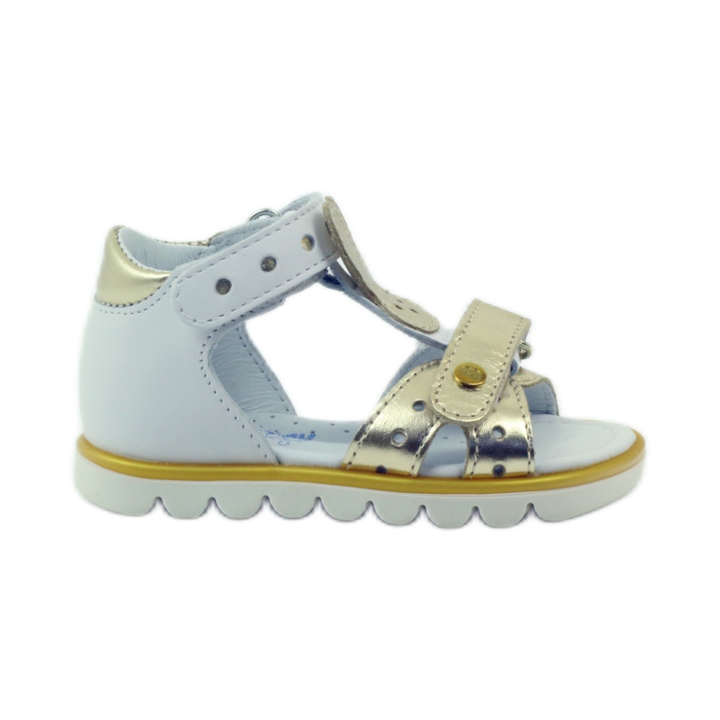 Bartek Sandalki application rabbit flexible 31491 white/gold