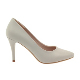 Sergio Leone Pumps On A Pin 1399 Light Gray grey