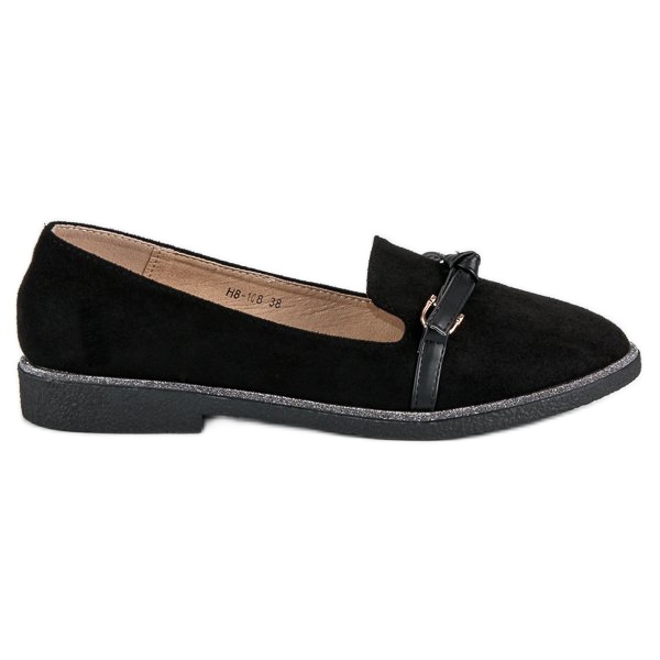 Bestelle Elegant suede shoes black