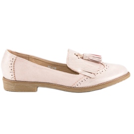 Bestelle Stylish women's loafers pink Bestelle Stylish women's loafers pink
