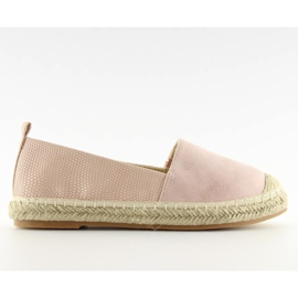 Pink women's espadrilles FF088 Pink
