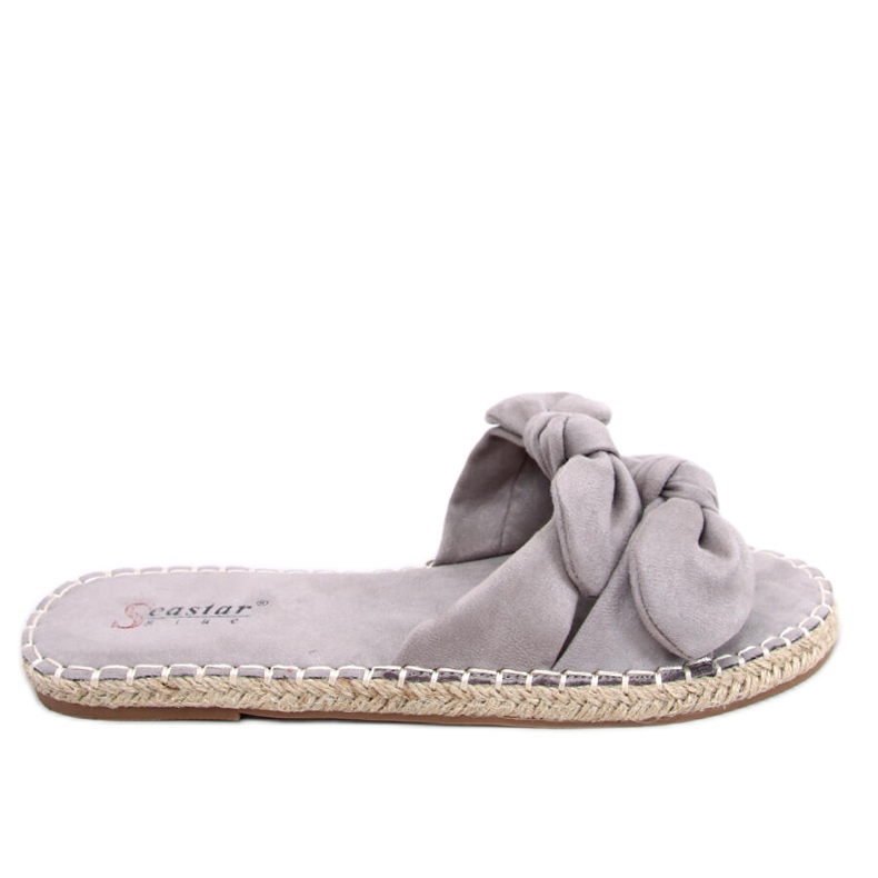 Gray women's gray slippers LL-119 Gray grey