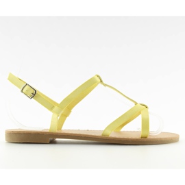 Fluorescent sandals hit the summer yellow 5132 Yellow