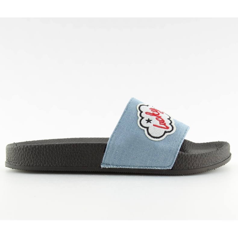 Blue denim slippers ZY-1205 L.BLUE Blue denim slippers ZY-1205 L.BLUE