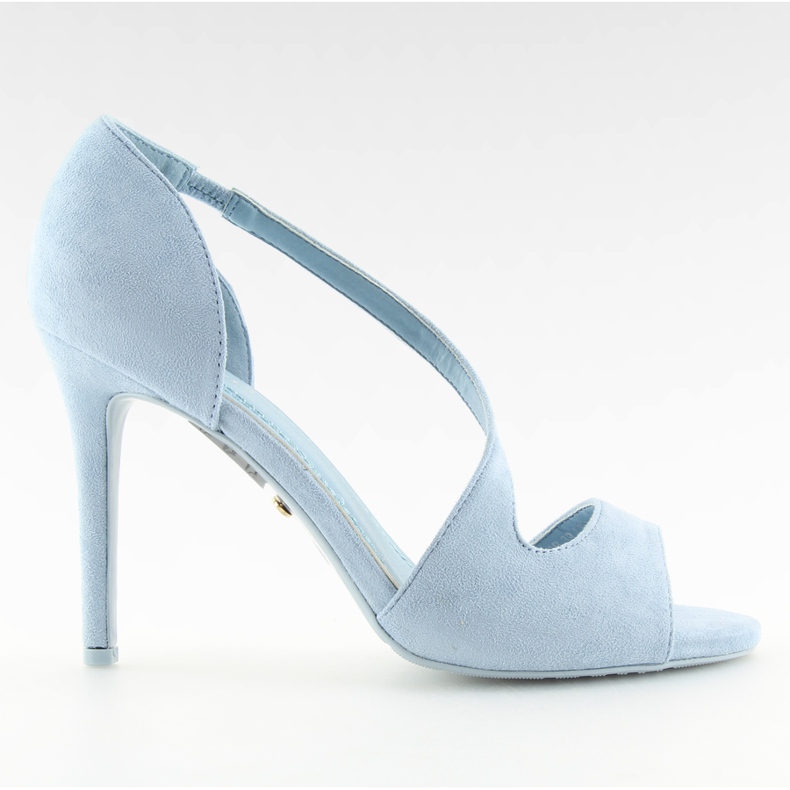 Blue C90 LT asymmetrical pumps.