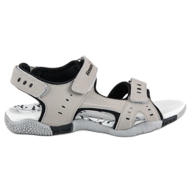 Hasby Sports flat sandals grey