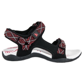 American Club Comfortable women's sandals black