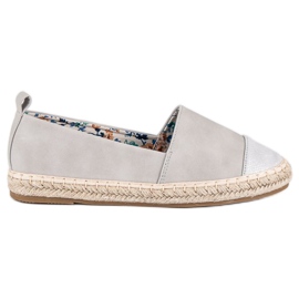 Marquiz Gray lightweight espadrilles grey