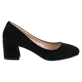 VINCEZA suede pumps black VINCEZA suede pumps black
