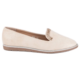 Anesia Paris Beige lords with crystals Anesia Paris Beige lords with crystals