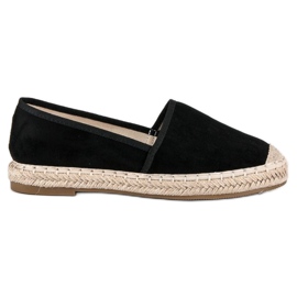Erynn Suede espadrilles black