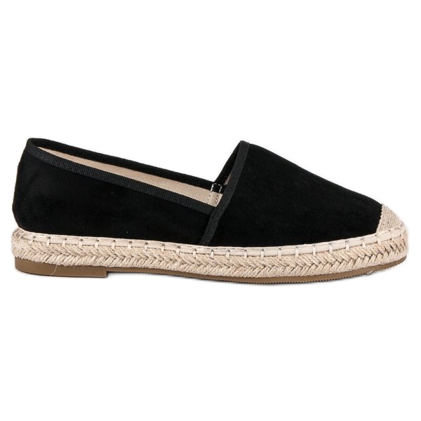 Erynn Suede espadrilles black