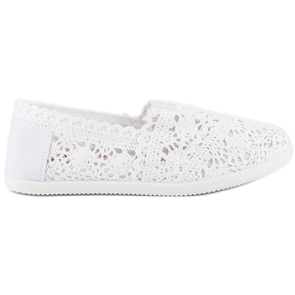 Marquiz White lace sneakers