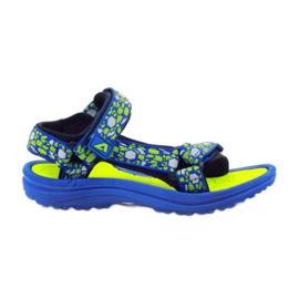 American Club blue children's sandals 8122 green American Club blue children's sandals 8122 green