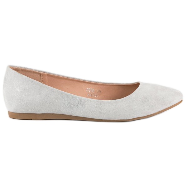 Nio Nio Suede ballerinas grey