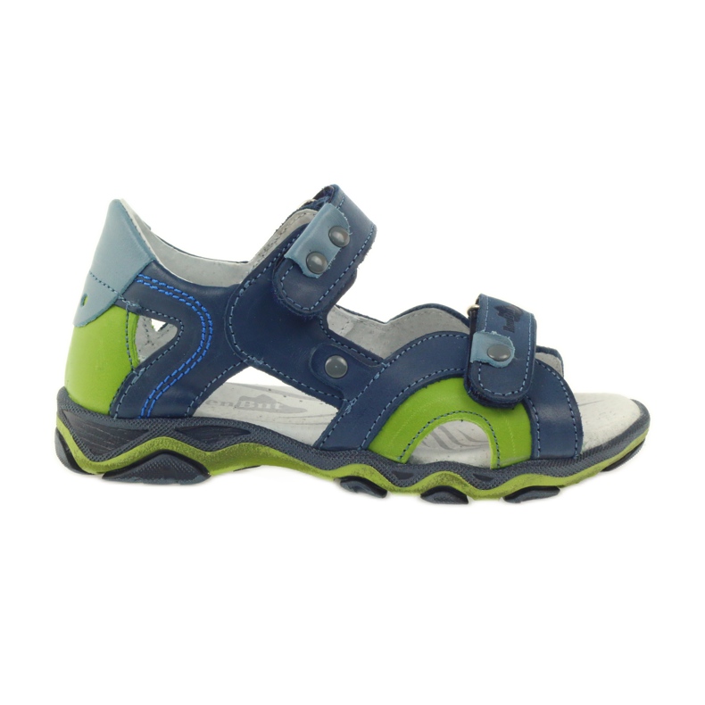 Sandals On Velcro Ren But 3277 denim blue green