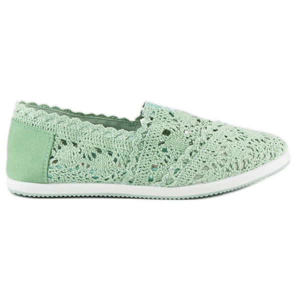 Marquiz Mint lace sneakers green