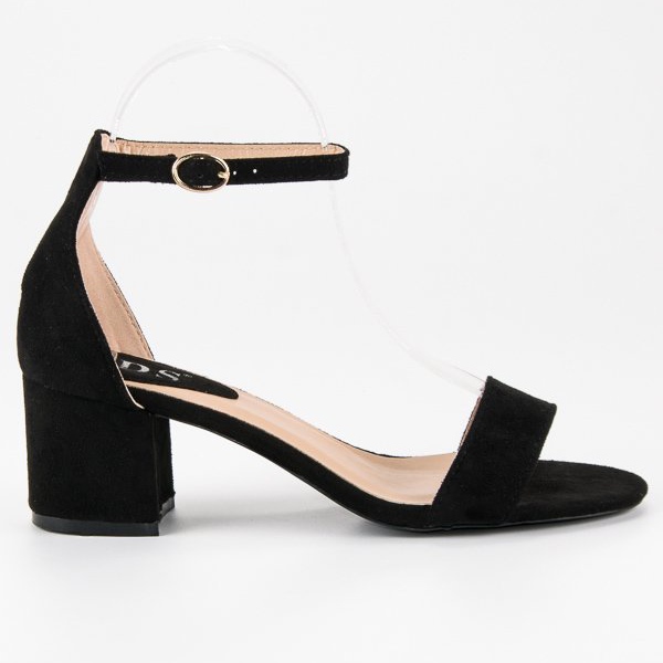 SDS Low-heeled sandals black SDS Low-heeled sandals black