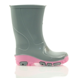 Galoshes with silver ions Ren But gray pink grey