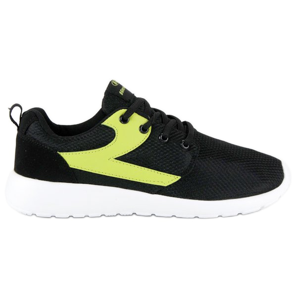 Hasby Textile sports shoes black yellow
