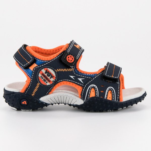 American Club Comfortable American Sandals blue