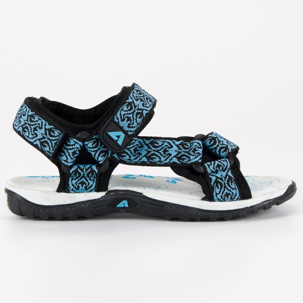American Club Youth American Sandals black
