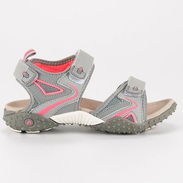American Club American Velvet Sandals grey