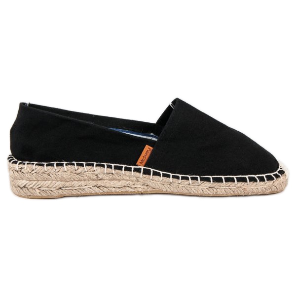 McKey Comfortable black espadrilles