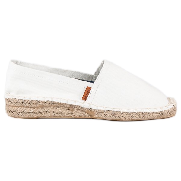 McKey Comfortable white espadrilles