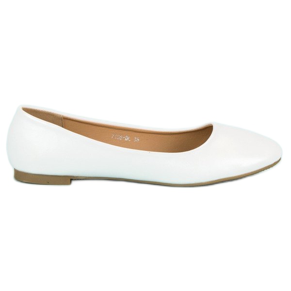 SDS White ballerinas SDS White ballerinas