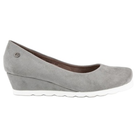 Filippo Women's suede pumps grey Filippo Women's suede pumps grey