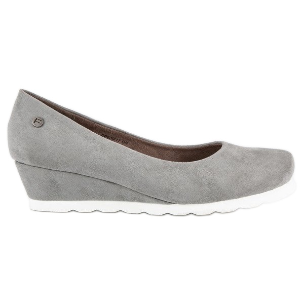 Filippo Women's suede pumps grey
