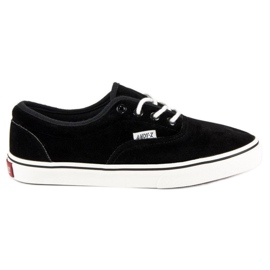 Andy Z Black suede sneakers