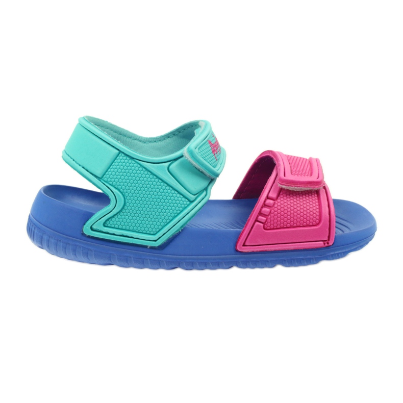 American Club blue children's sandals for the water green pink American Club blue children's sandals for the water green pink
