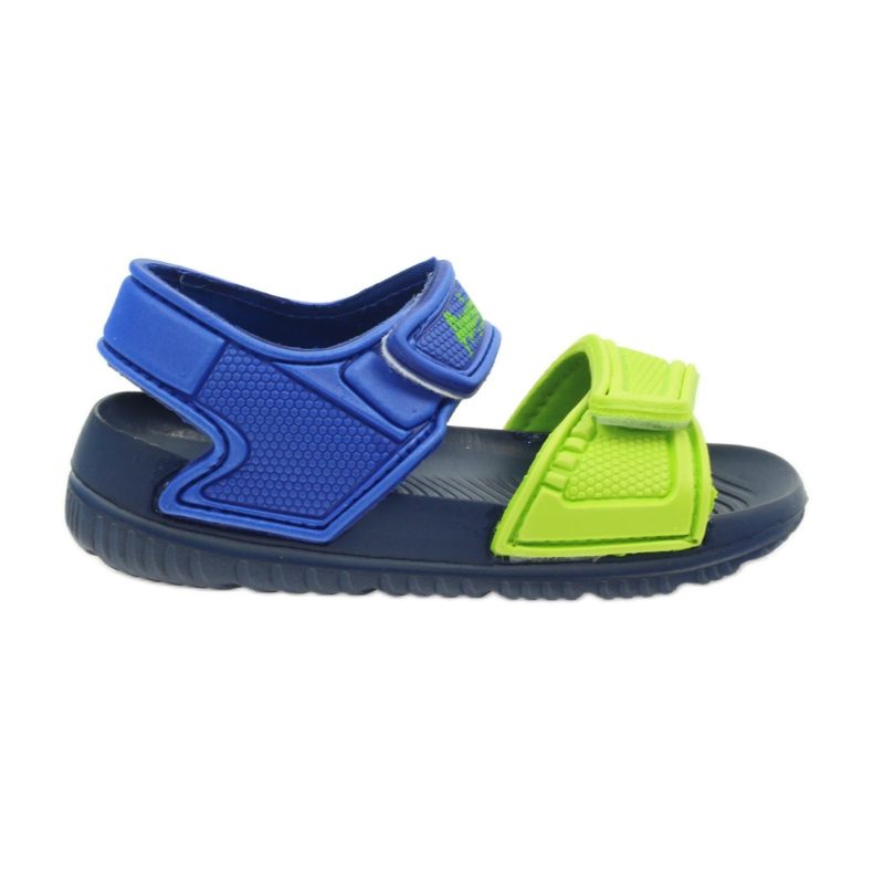 American Club American water sandals blue green