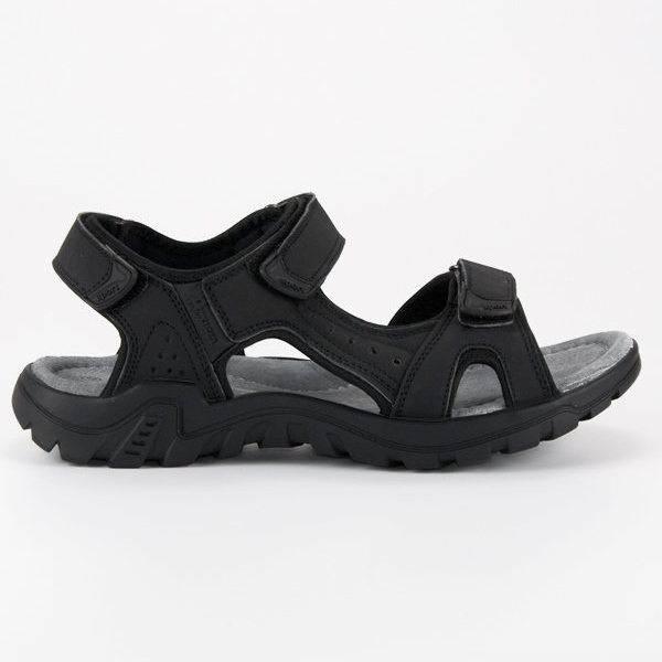 American Club Black american sandals